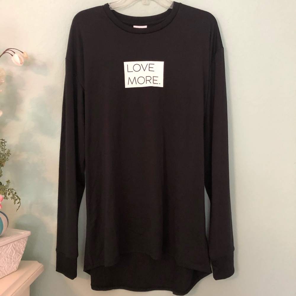 Lularoe Black Long Sleeve Hudson L